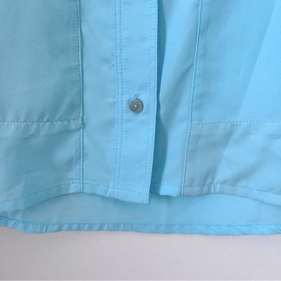 SIMMS Women's Fishing Isle Long Sleeve Shirt in Sea Breeze Outdoors Active NEW - Picture 6 of 16